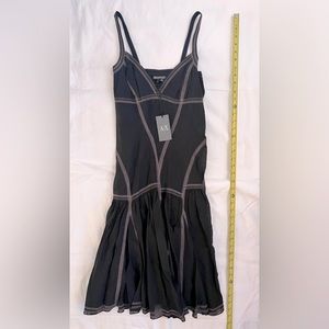 NEW ARMANI EXCHANGE DRESS (SIZE P0/BLACK)